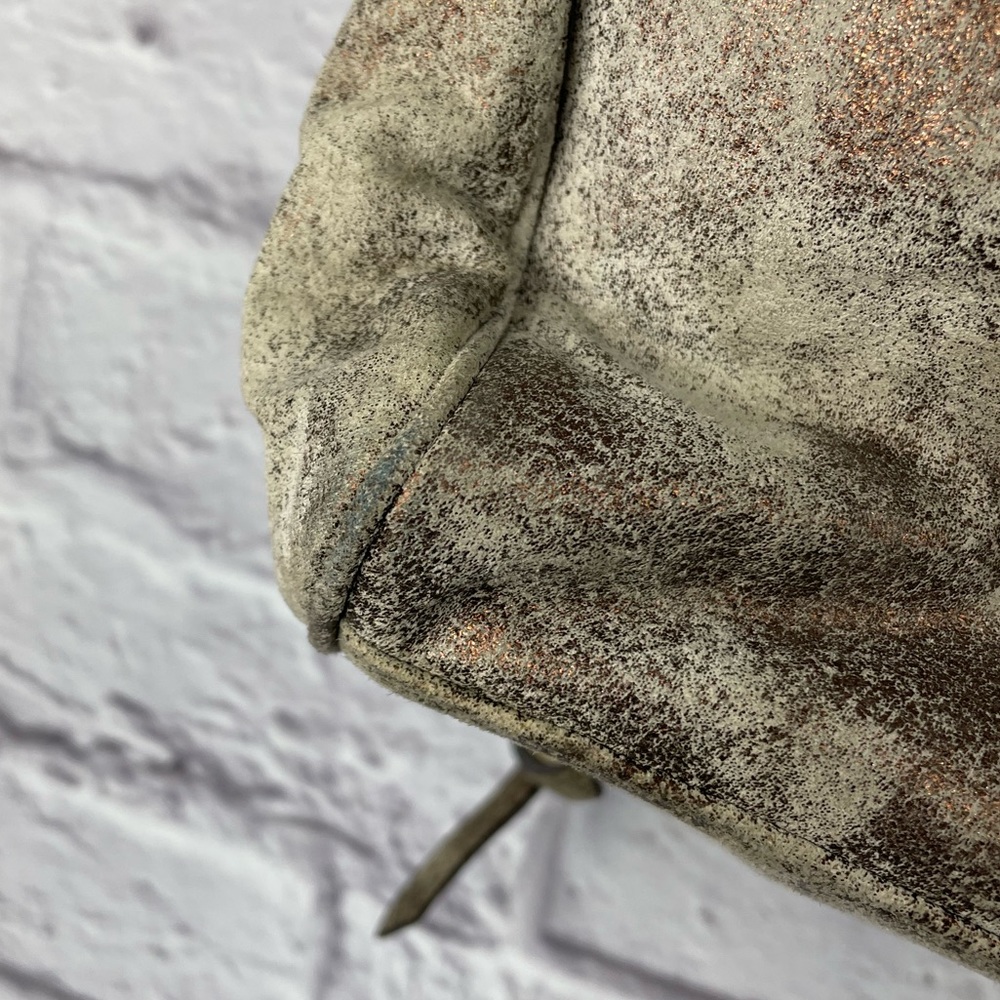 Aimee Kestenberg Leather Crossbody Satchel with Gold Hardware - Picture 6 of 12